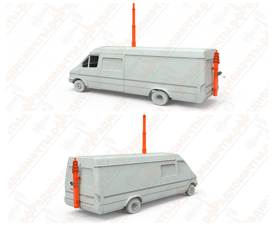 Мачта для автомобиля