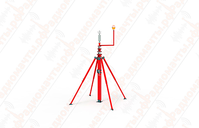 Метеорологическая телескопическая мачта