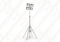 Нержавеющая телескопическая мачта с лебедкой 4 метра фото на сайте Радиомачты.рф