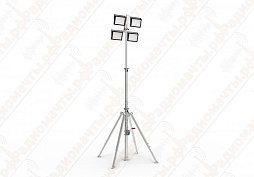Фото Мачта телескопическая с лебедкой из нержавеющей стали