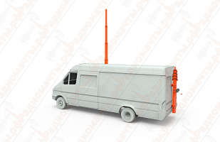 Автомобильная телескопическая мачта Купол 5 метров фото на сайте Радиомачты.рф